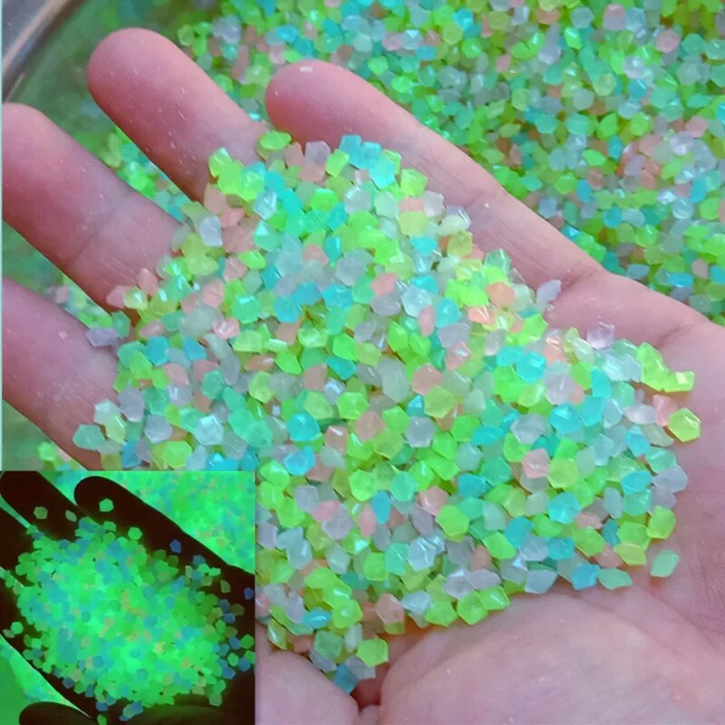 Marine Fish Tank - 1000 Stuks 3-5Mm Lichtgevende Zandgloed In