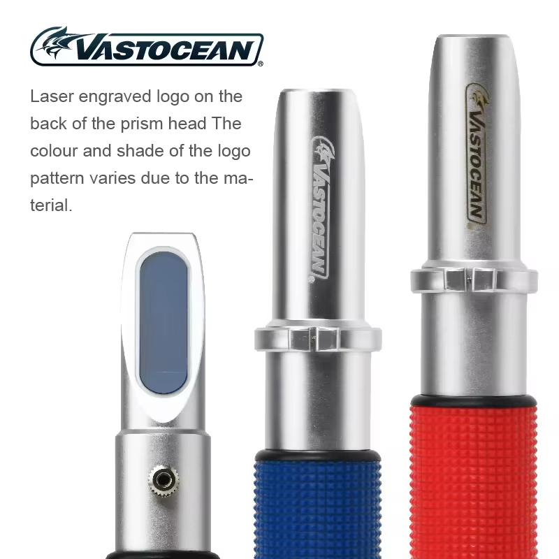 Marine Aquarium - Vastocean zoutwaterrefractometer, optische hydrometer, zoutgehaltemeter voor