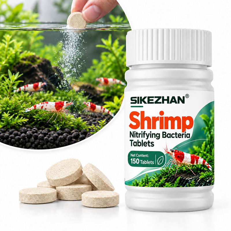Nitrate Reductase - Tabletten met nuttige bacteriën voor garnalenaquariums,