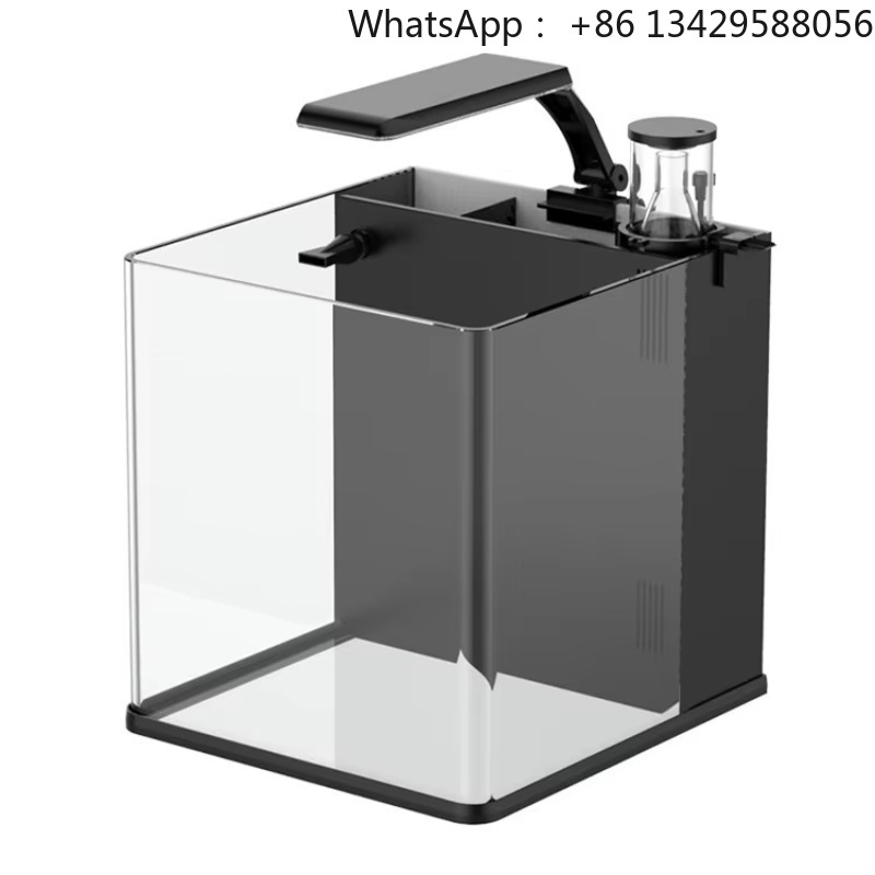 Ultraheldere glazen mini zoutw - Marine Aquarium Cube recensie en prijs
