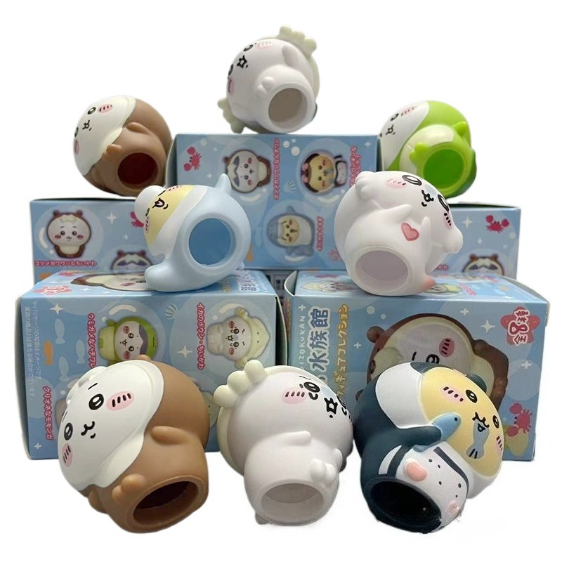 8 stuks/doos Kawaii Chiikawa A - Marine Fish Tank recensie en prijs
