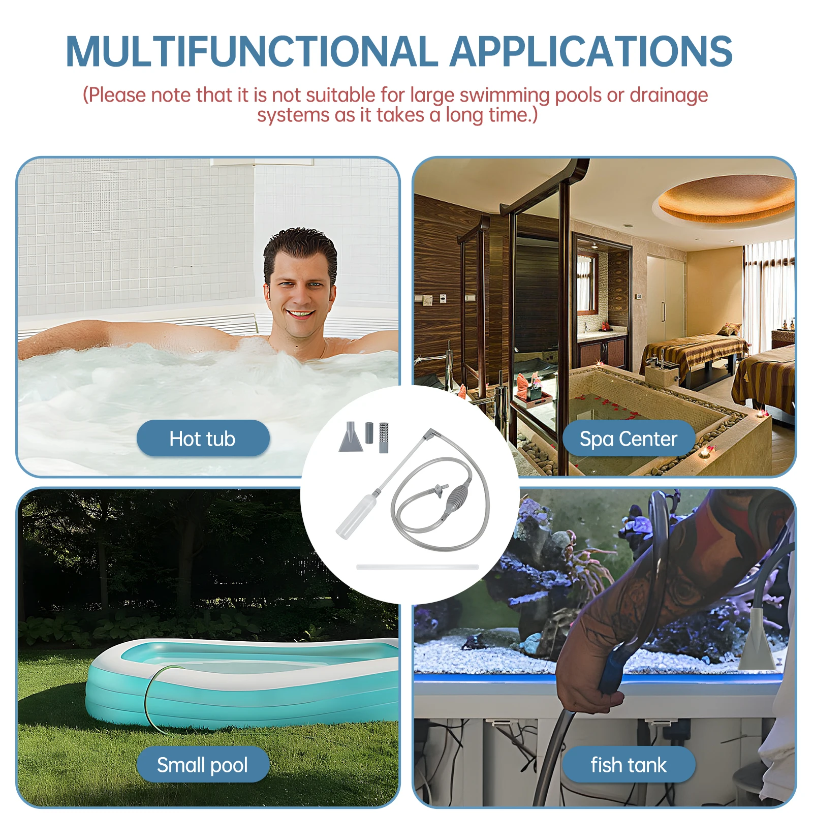 Hot Tub Stofzuiger 10ft Zwemba - Ocean Aquarium recensie en prijs