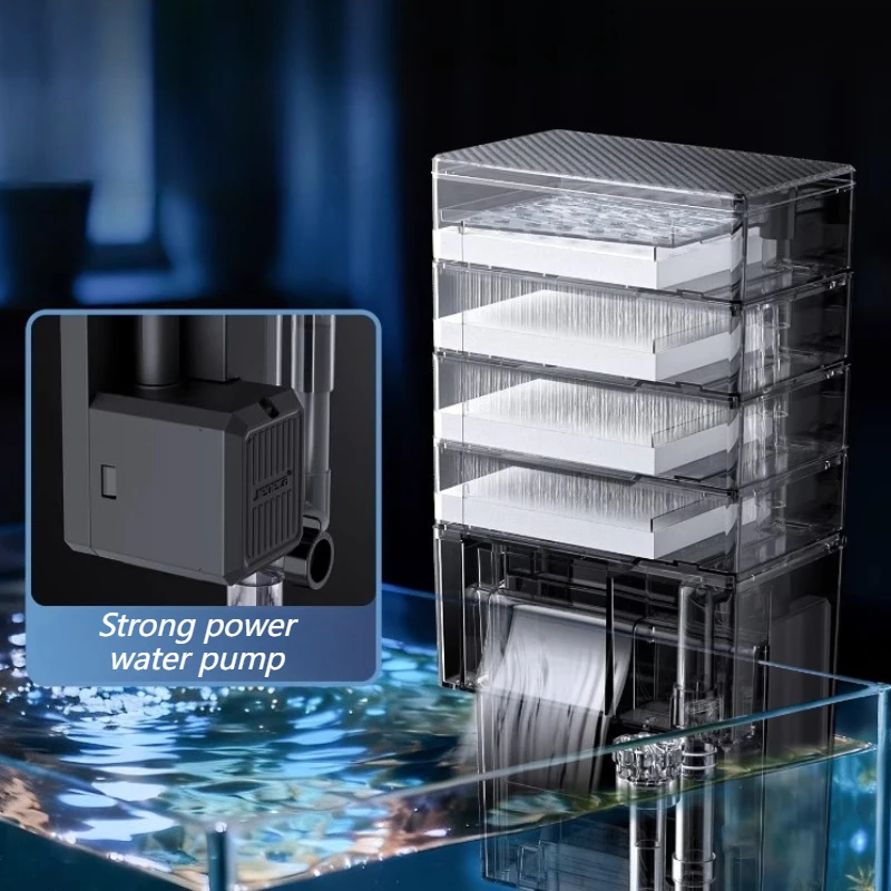 Watervalfilter voor aquariumci - Reef Tank Filter recensie en prijs