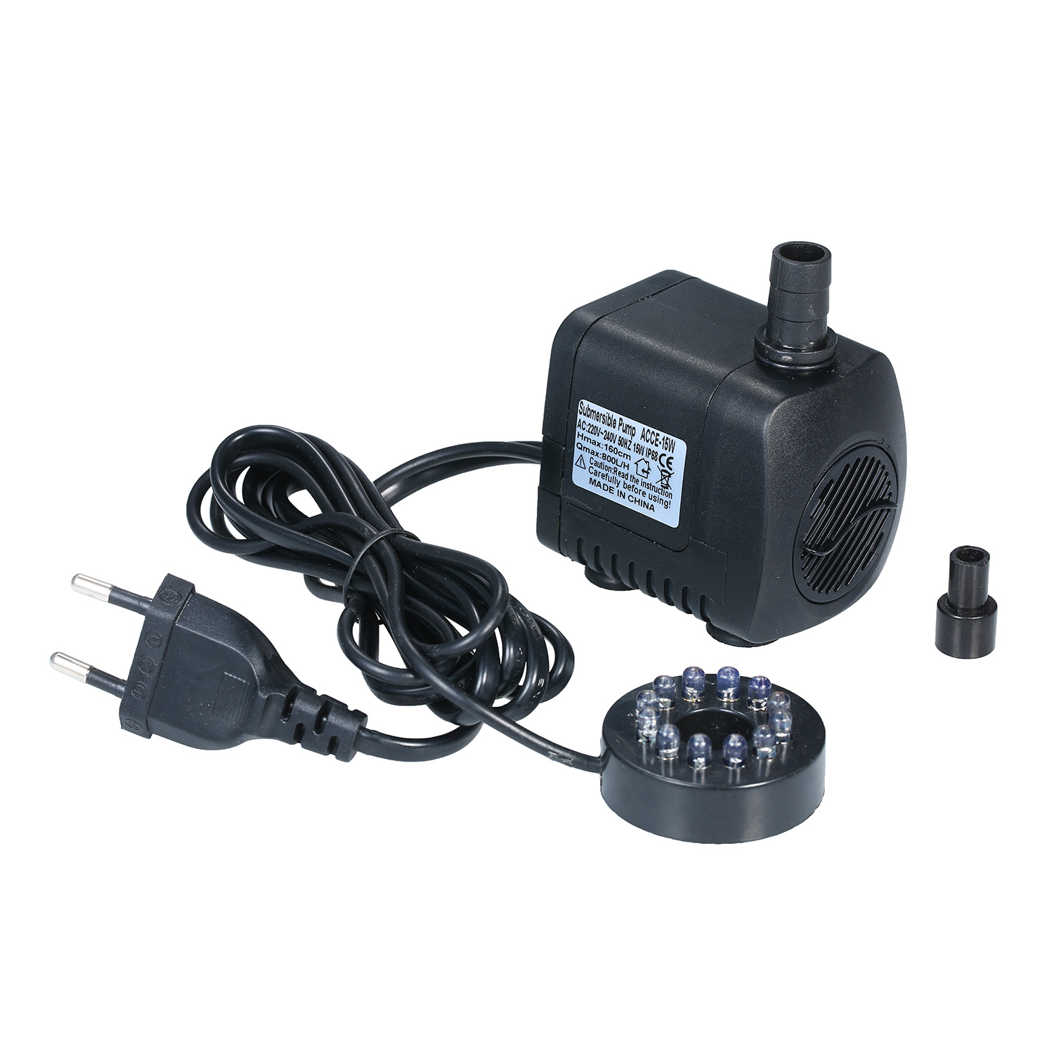 LED Licht Dompelpomp 800L/H Ul - Aquarium Marine Lights recensie en prijs