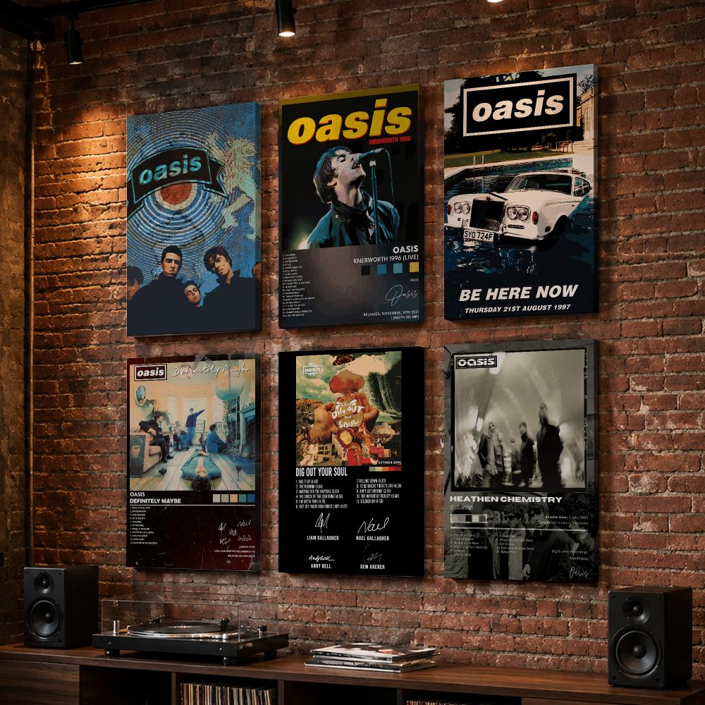 O-Oasis Rockbandalbum, ingelij - Live Rock recensie en prijs