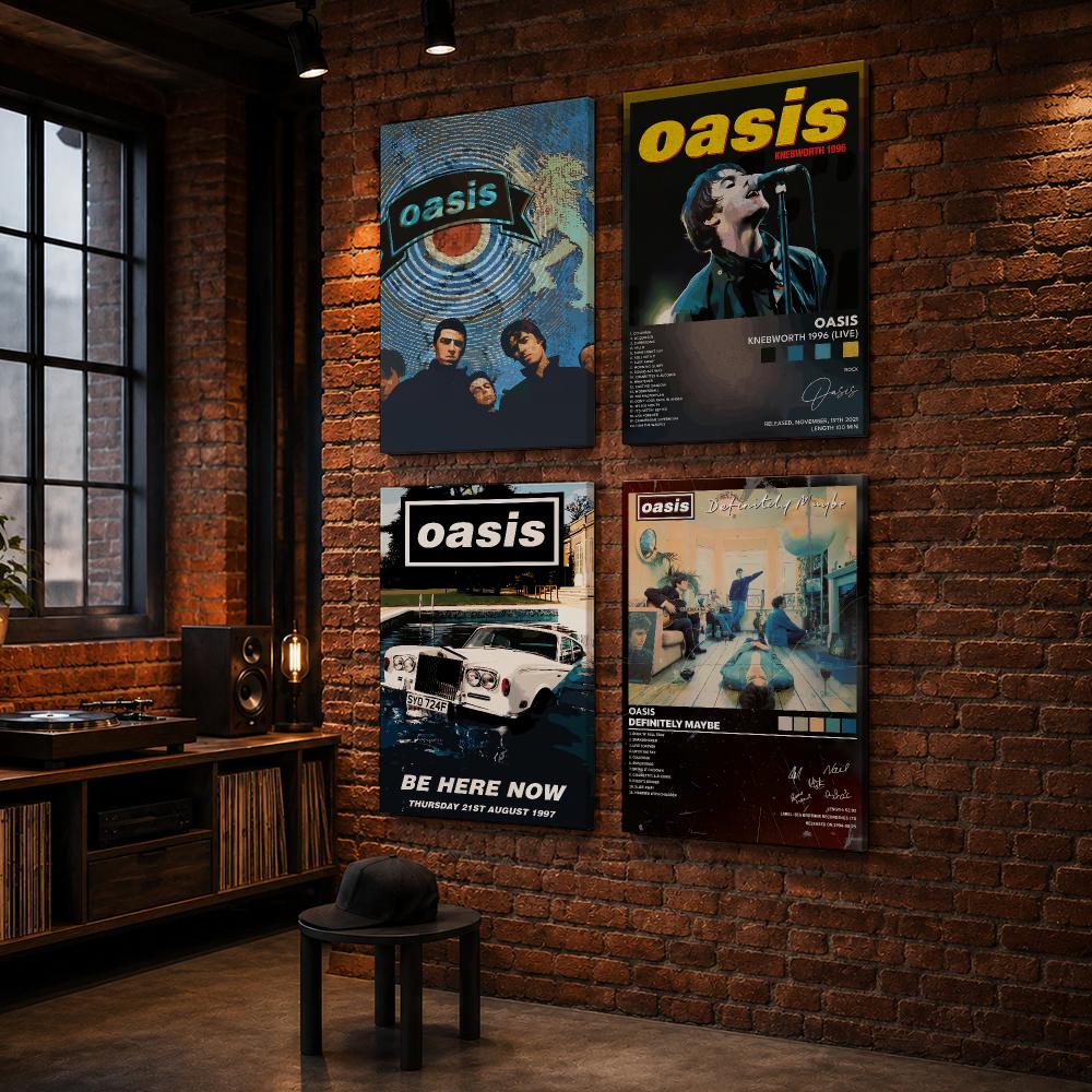 O-Oasis Rockbandalbum, ingelij - Live Rock recensie en prijs