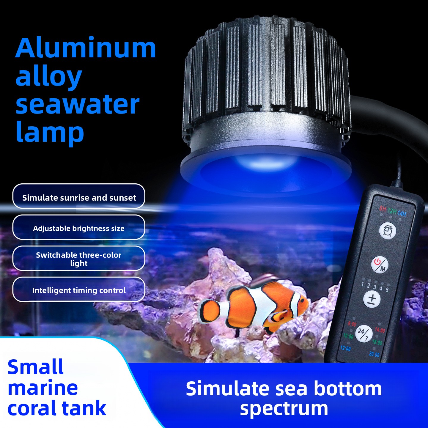 Diepzee spectrale intelligente - Reef Lighting recensie en prijs