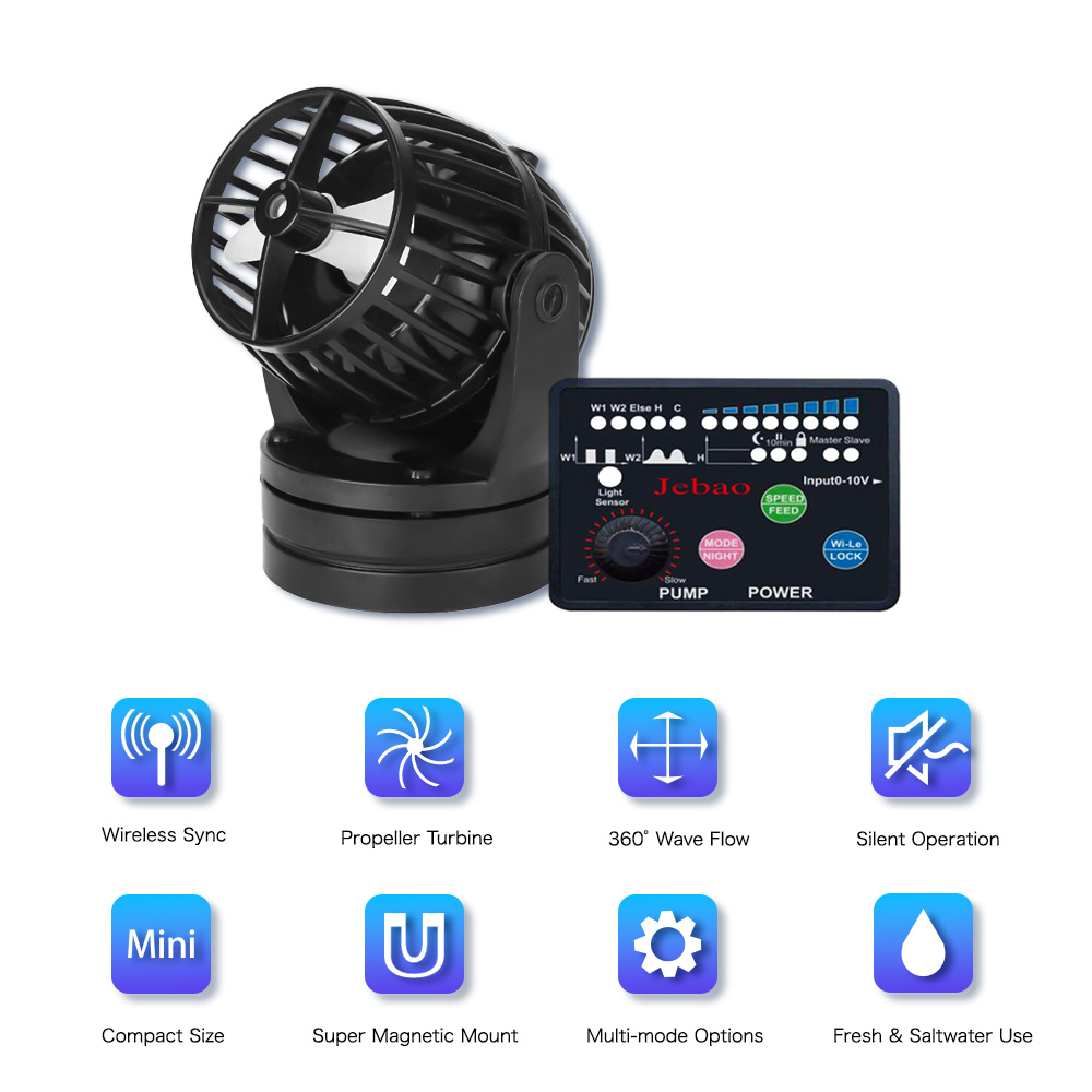 Jebao Jecod SW-2 SW-4 SW-8 SW- - Reef Aquarium recensie en prijs