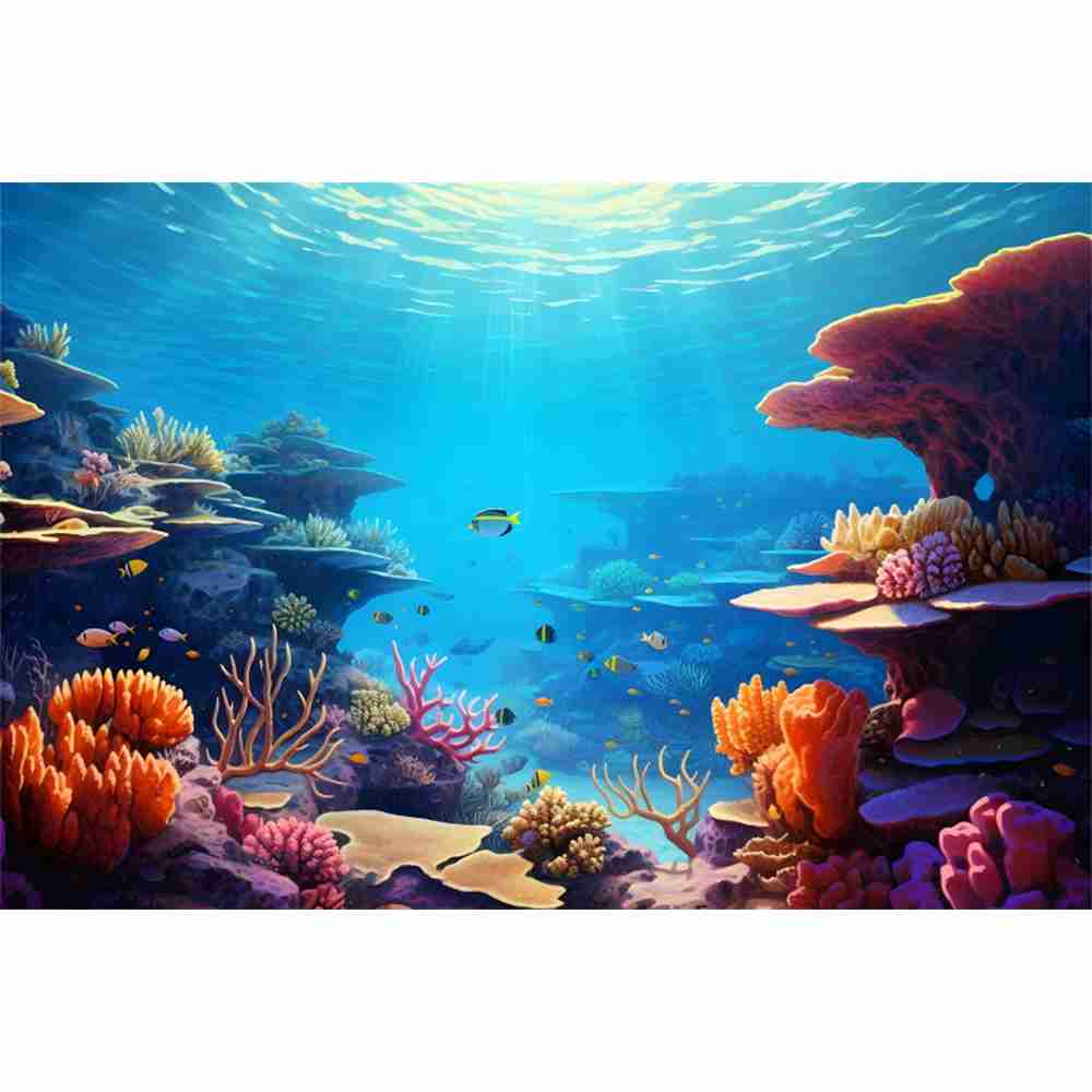 Onderwaterwereld zeebodem foto - Aquarium Marine World recensie en prijs