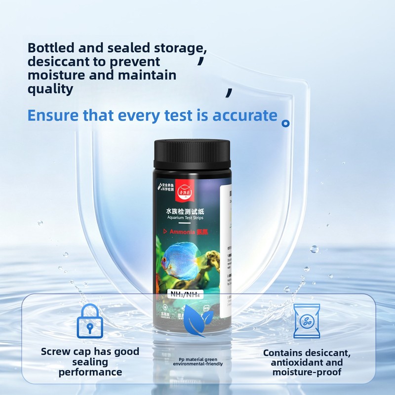8-in-1 Aquarium Teststrips - S - Saltwater Tank recensie en prijs